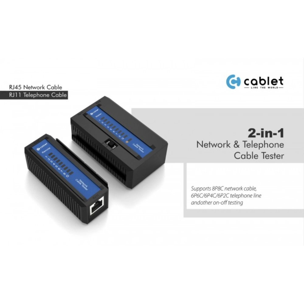 Cablet Lan Cable Tester Heavy view 2